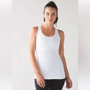 Lululemon Cool Racerback II White Size 4